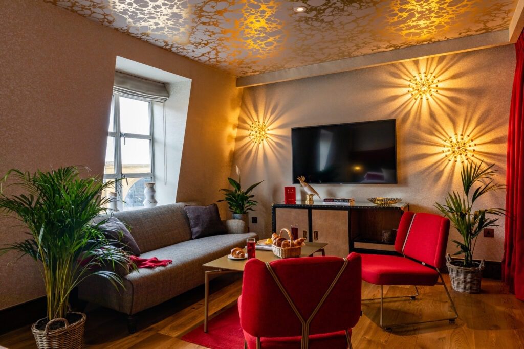 spacious room