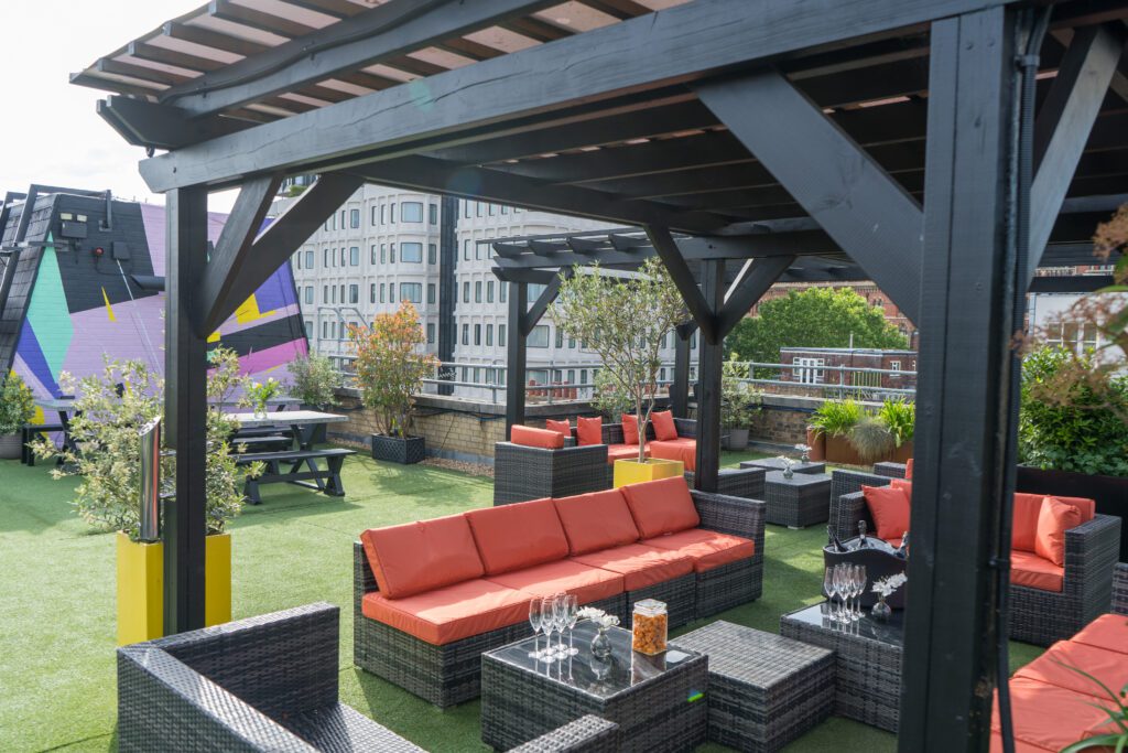 The Derby Rooftop meeting spaces