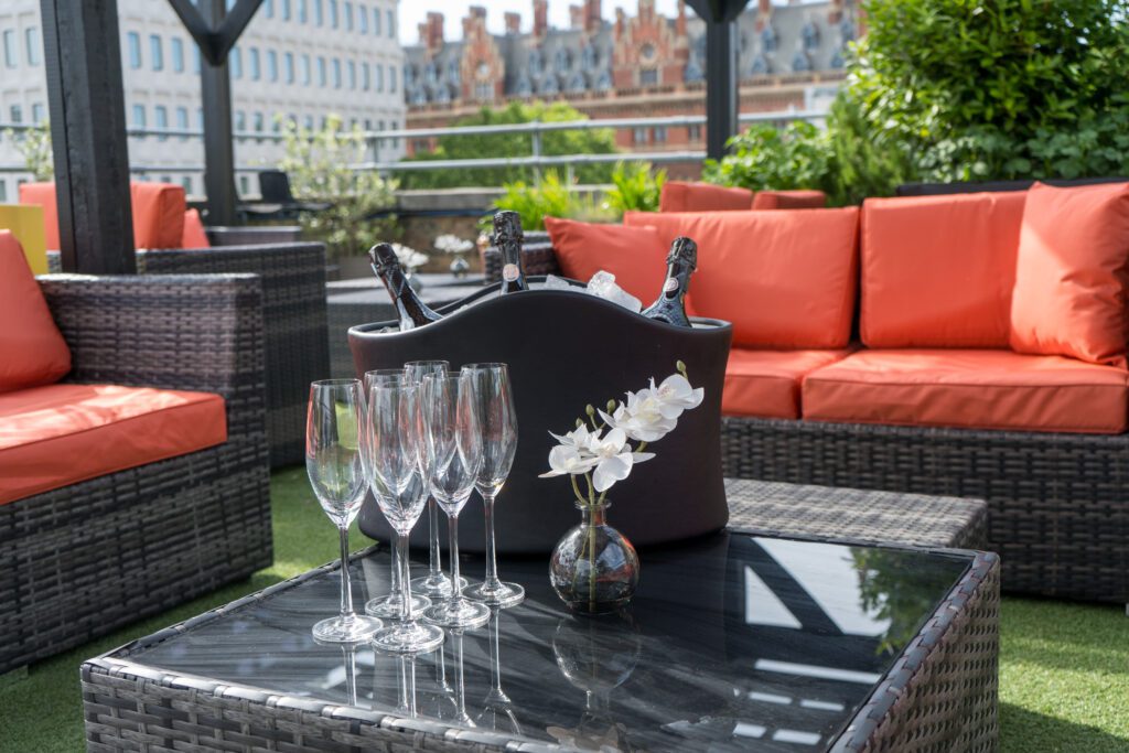 The Derby Rooftop space